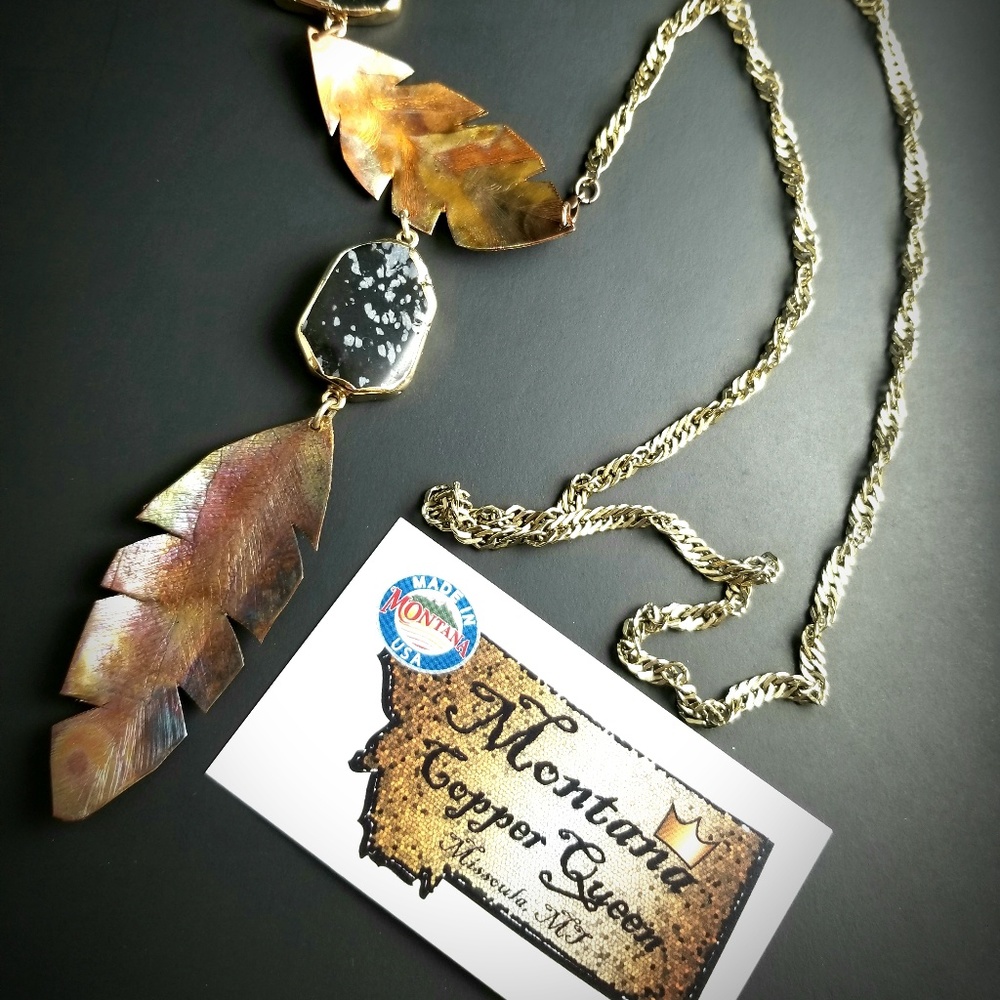Signed One of a Kind "Taking Flight" Necklace